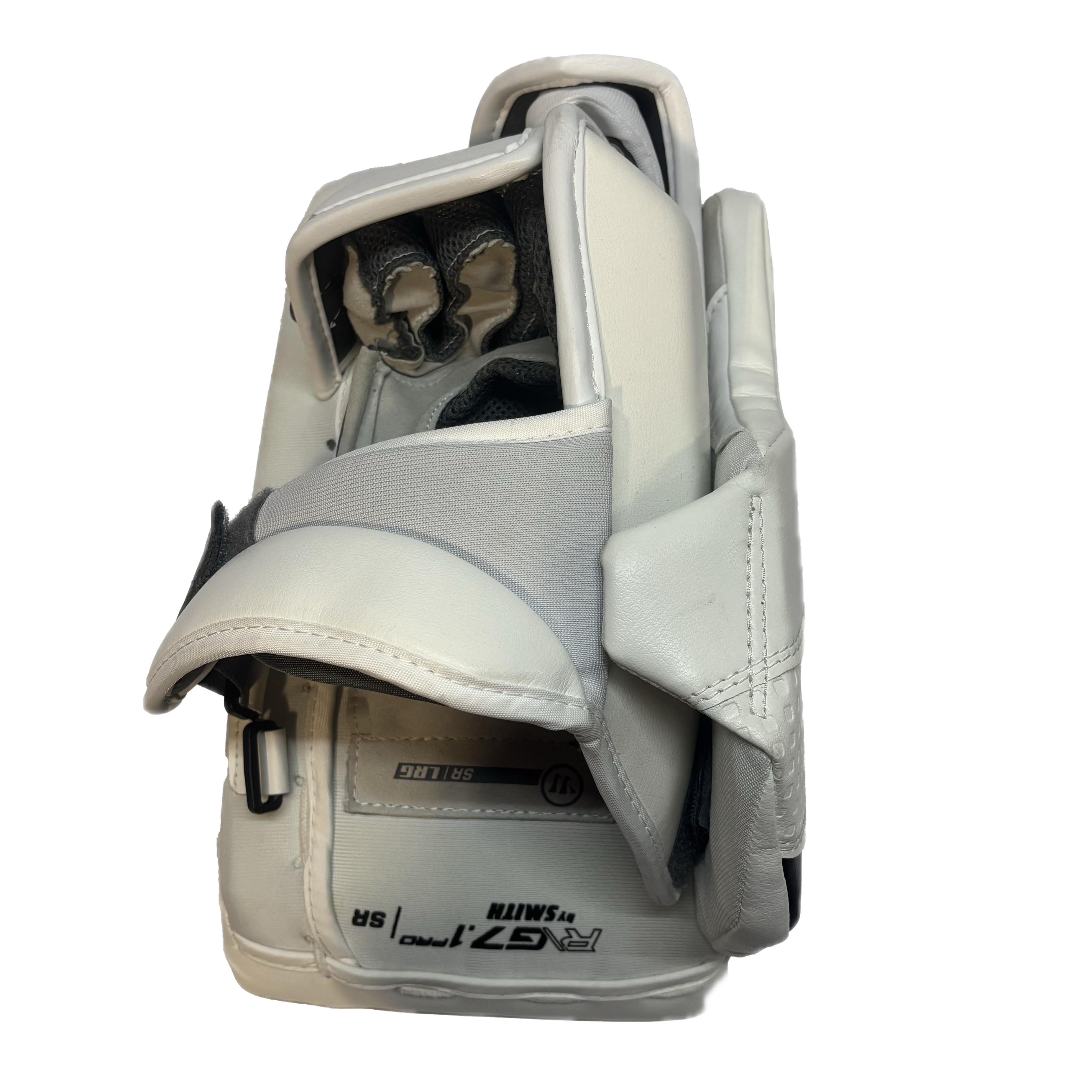 Warrior RG7.1 - New Goalie Blocker (White/Black/Red)