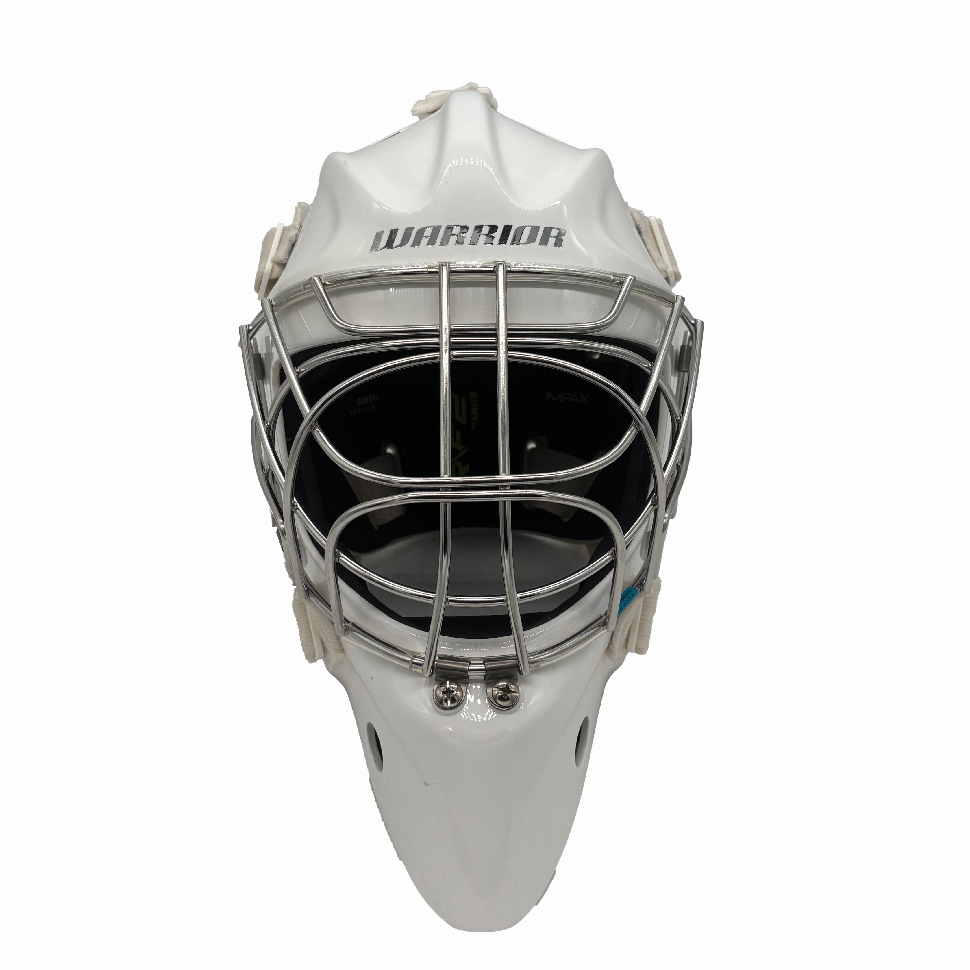 Warrior RF2 E3 - New Pro Stock Goalie Helmet (White)