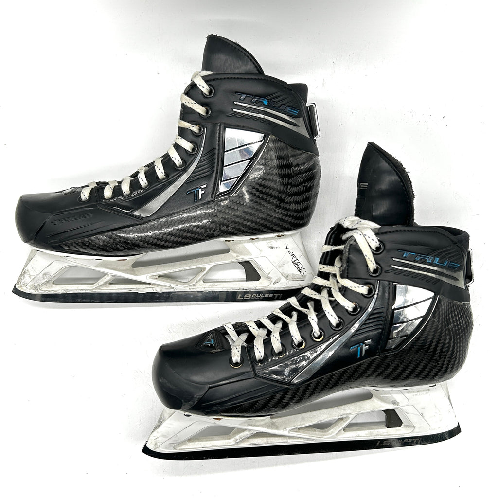 TRUE Pro Custom - Used NHL Pro Stock Goalie Skates - Spencer Martin - Size 9.5