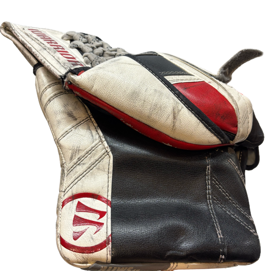 Warrior Ritual G3 Pro - Used Senior Goalie Glove (White/Black/Red)