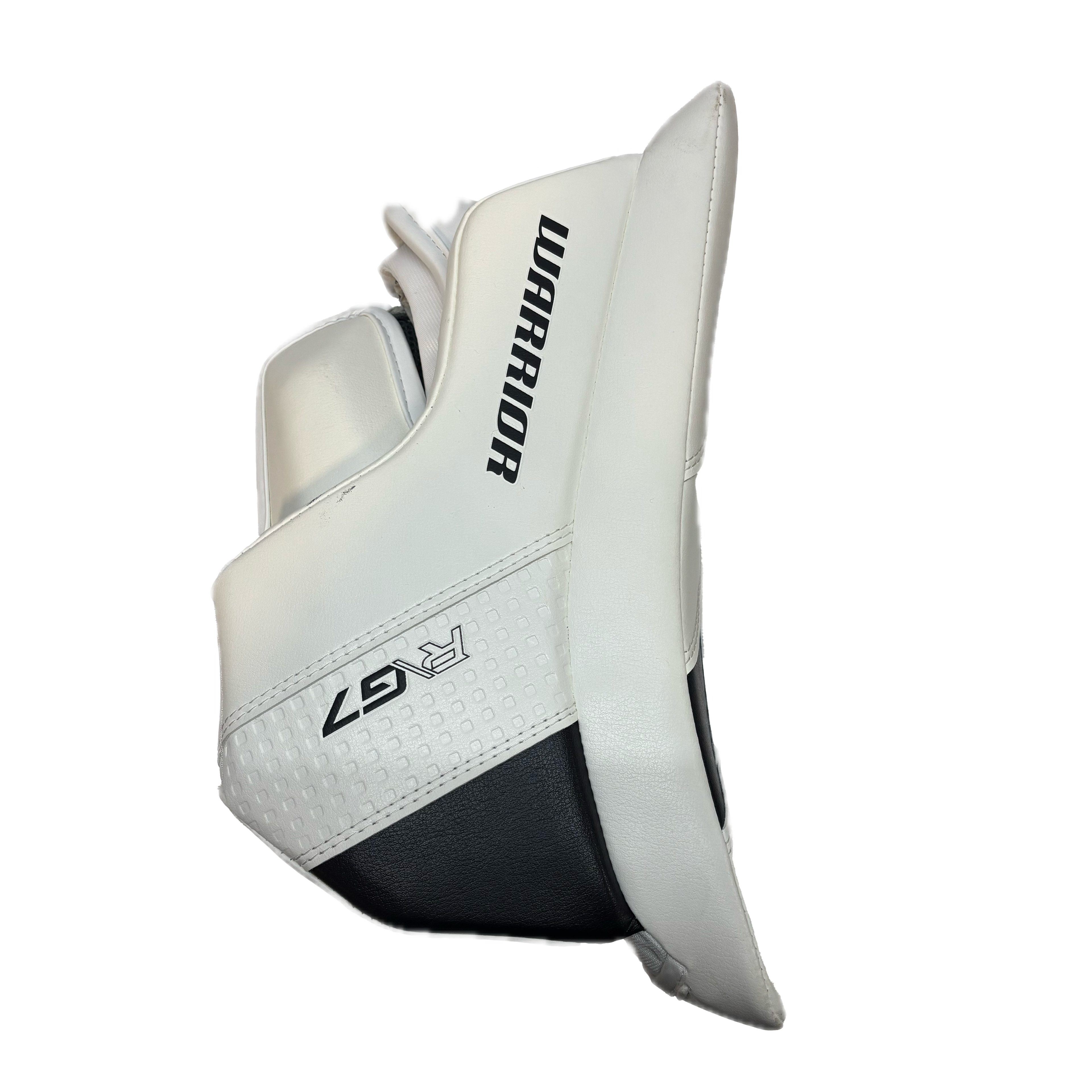 Warrior RG7 Pro - New Goalie Blocker (White/Black/Red)