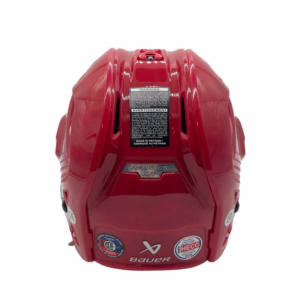 Bauer Re-Akt 85 - Hockey Helmet (Red)