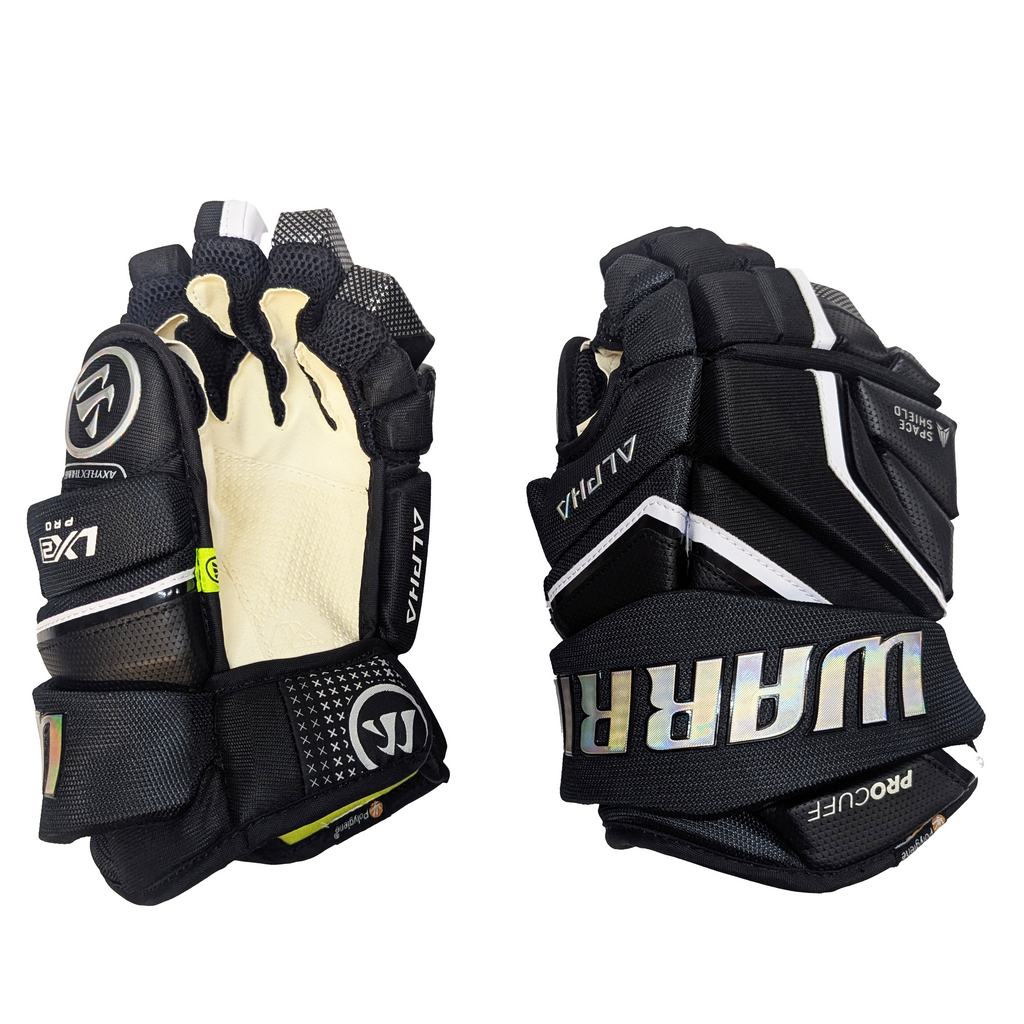 Warrior Alpha LX2 Pro - Pro Stock Hockey Glove (Black)