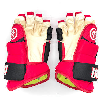 Warrior Alpha FR Pro - NHL Pro Stock Glove - Jake Guentzel (Red/Black)